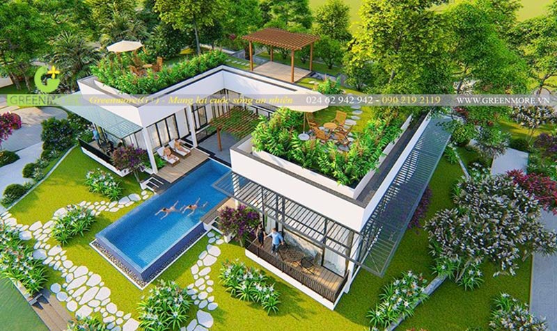 nhà đẹp NTN 55 Biệt thự nhà vườn mái nhật chữ u năm gian đẹp 2021 nhà  vườn đẹp  YouTube