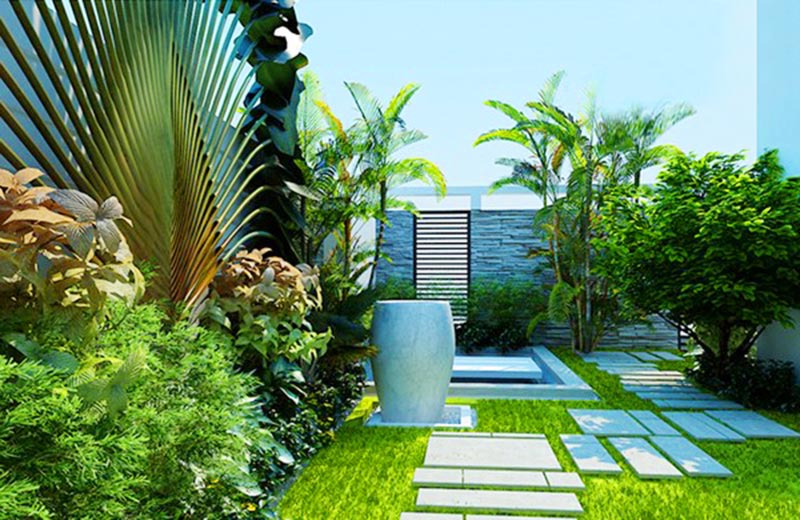 60 Mẫu sân vườn đẹp thiết kế sân vườn biệt thự đẳng cấp
